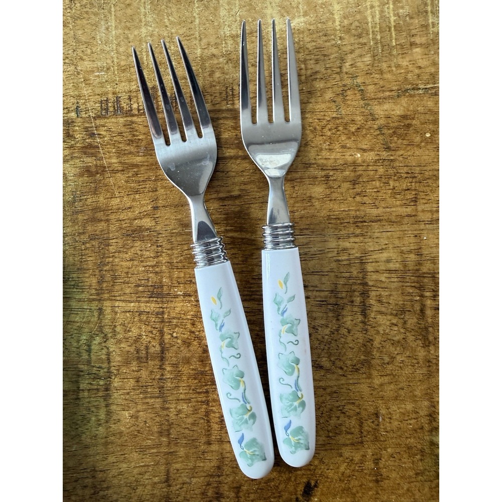 Corelle Corning Callaway Ivy Replacement Small Fork Set (2) Two